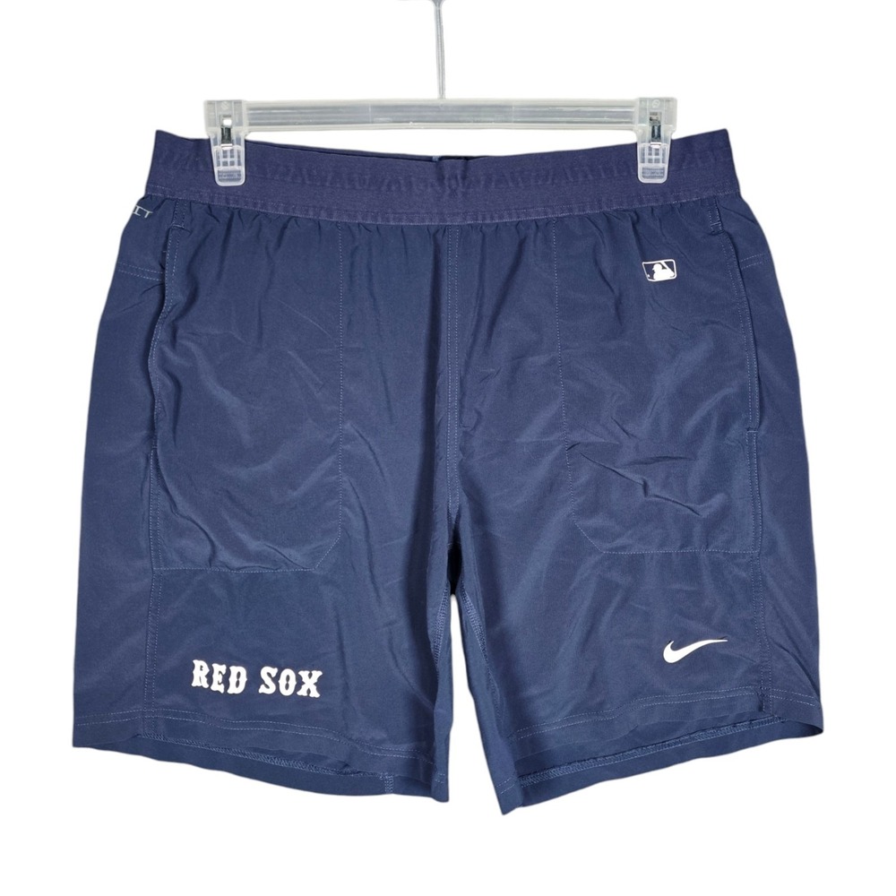Nike Boston Red Sox Authentic Collection Performance Practice Shorts Red Men's M